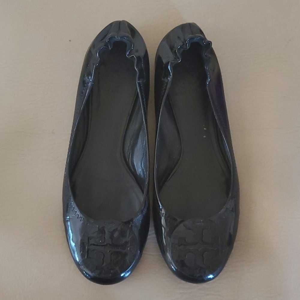 Tory Burch patent leather flats